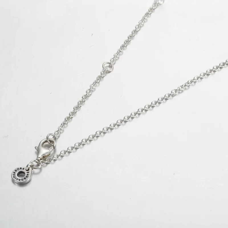 (immagine per) Collana e ciondolo con pavé e perline firmati Pandora - 392308C01 - Visualizza 4