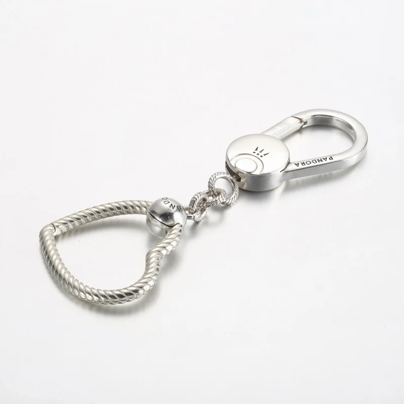 (immagine per) Porta charm piccolo per borsa a cuore Pandora Moments - 392238C00 - Visualizza 2