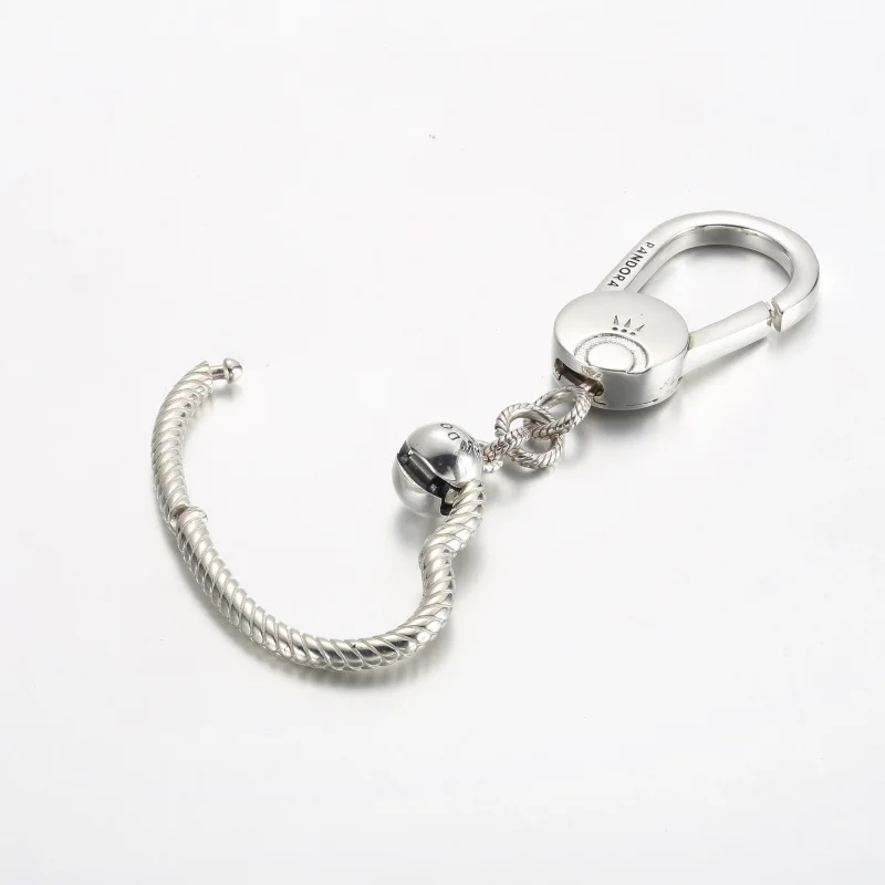 (immagine per) Porta charm piccolo per borsa a cuore Pandora Moments - 392238C00 - Visualizza 4