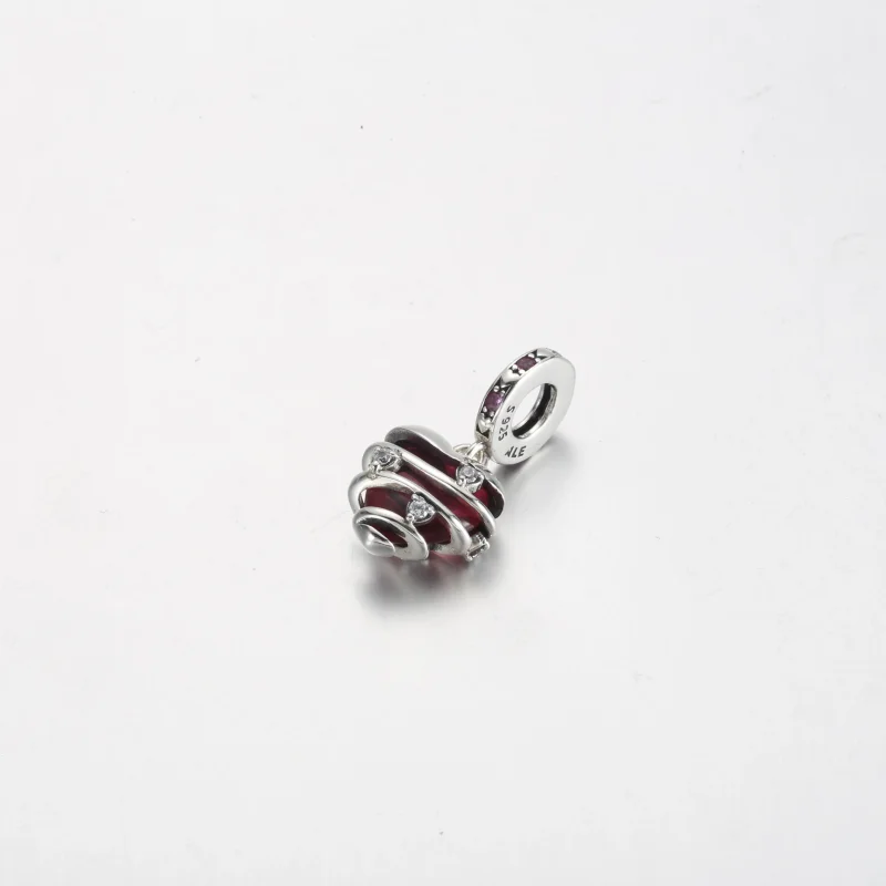(immagine per) Rivela il tuo Charm pendente PANDORA a spirale a forma di cuore d'amore - 791131 - Visualizza 2