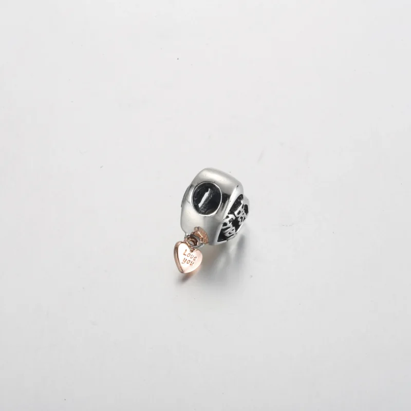(immagine per) Ti amo, Charm PANDORA a forma di cuore del migliore amico - 782243C00 - Visualizza 4