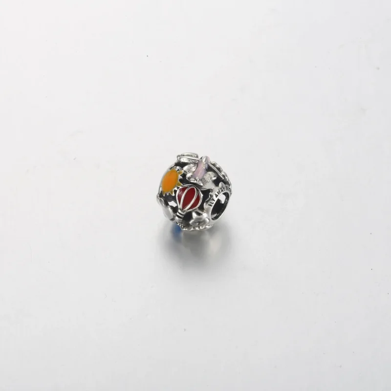 (immagine per) Vola via, cielo arcobaleno e Charm PANDORA da viaggio - 791695C01 - Visualizza 2
