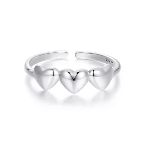 (immagine per) Anello a forma di cuore stile PANDORA - SCR1001-E