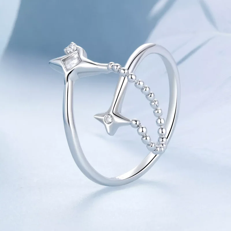 (immagine per) Anello aperto Starlight stile PANDORA - BSR519-E - Visualizza 2