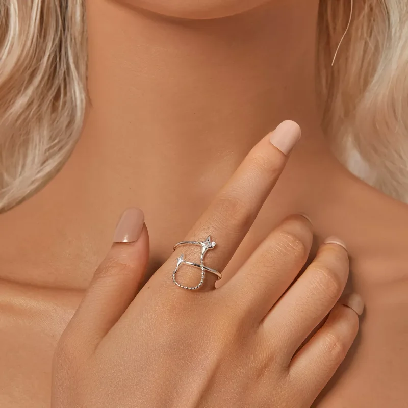(immagine per) Anello aperto Starlight stile PANDORA - BSR519-E - Visualizza 6