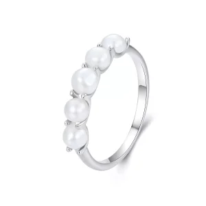 (immagine per) Anello con perla naturale stile PANDORA - BSR510