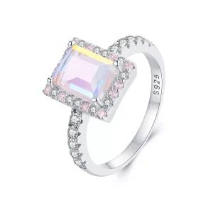 (immagine per) Anello con pietra centrale grande per ragazze in stile PANDORA - SCR999