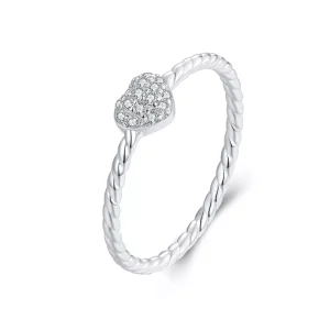 (immagine per) Anello cuore brillante stile PANDORA - BSR516