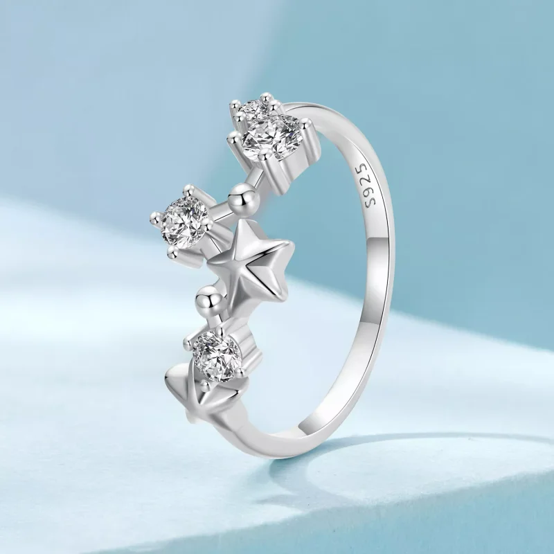 (immagine per) Anello dell'Orsa Maggiore stile PANDORA - SCR1005 - Visualizza 2