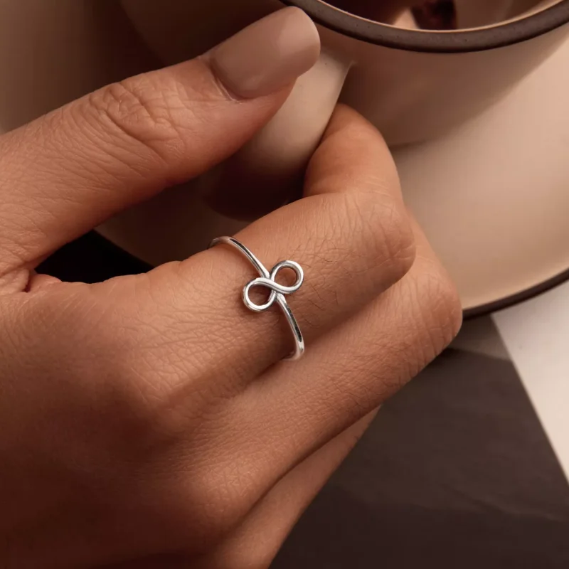 (immagine per) Anello infinito stile PANDORA - SCR996-E - Visualizza 7