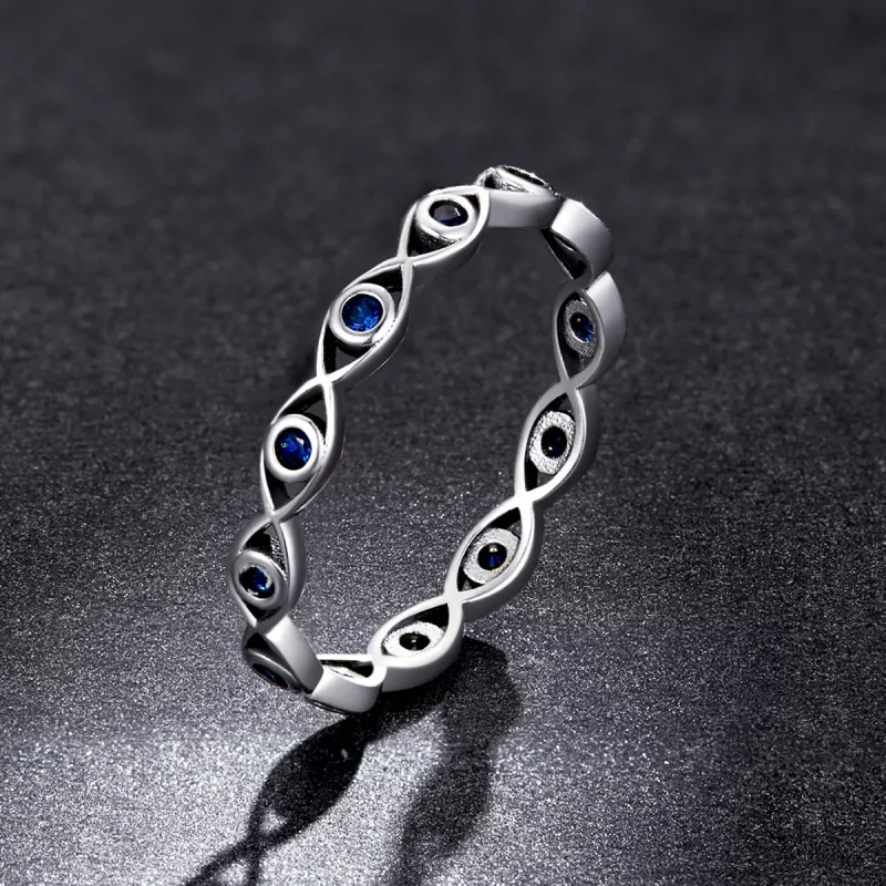 (immagine per) Anello occhio del diavolo stile PANDORA - BSR212 - Visualizza 5