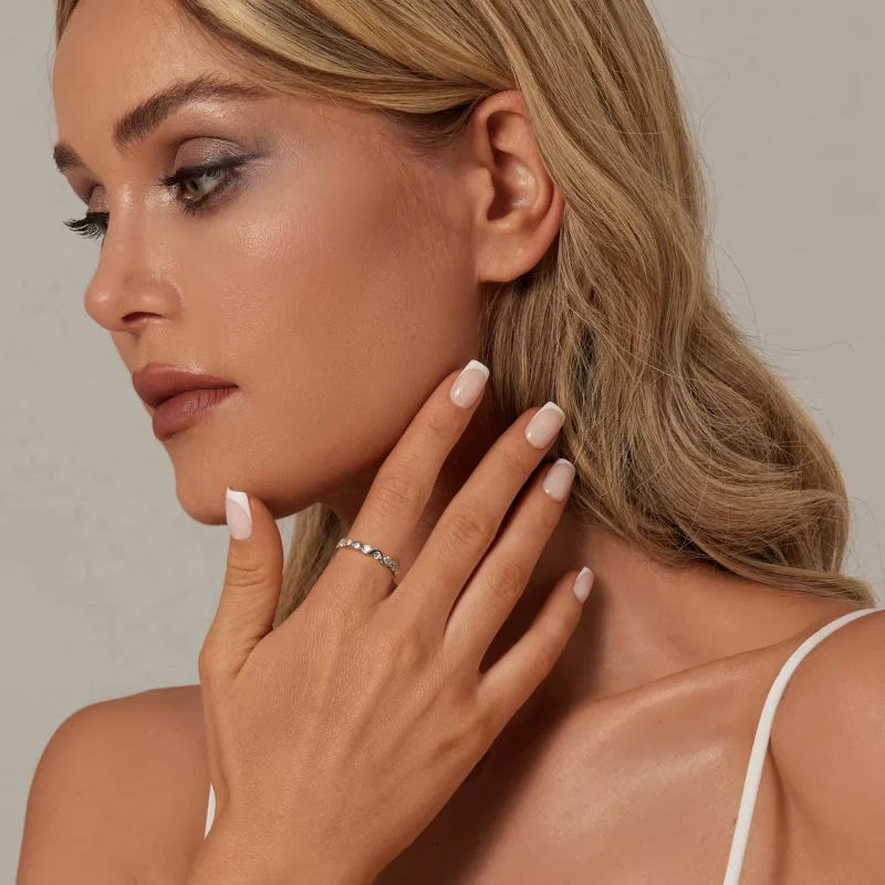 (immagine per) Anello ondulato stile PANDORA - BSR515 - Visualizza 4