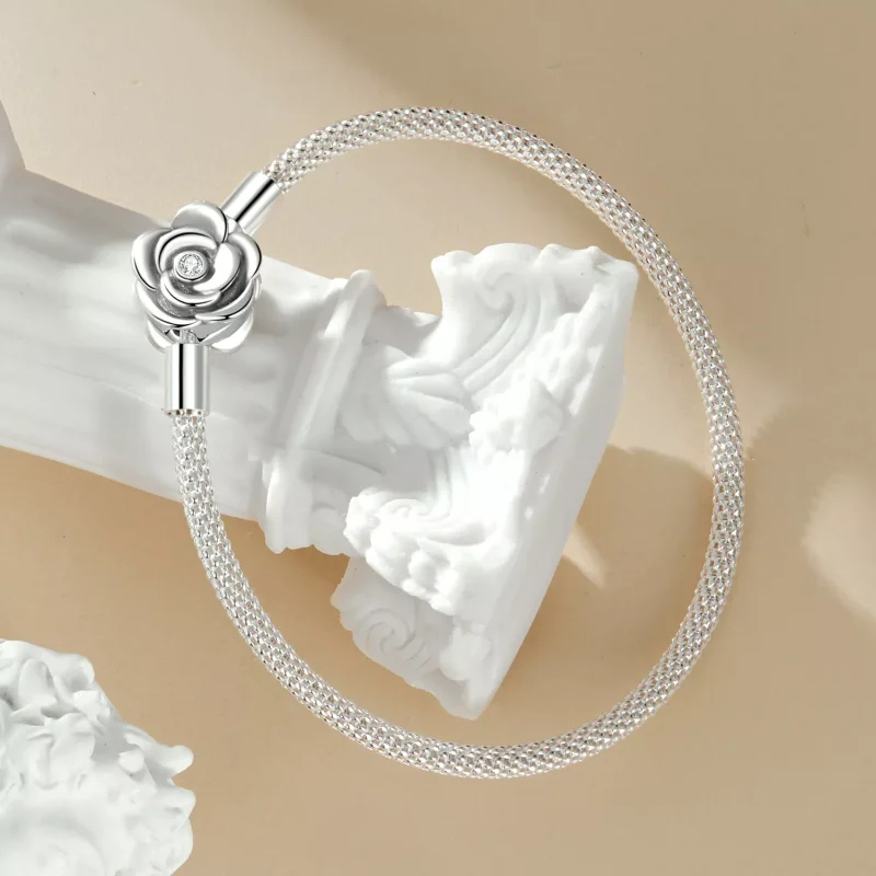 (immagine per) Catena base rosa stile PANDORA - SCB266 - Visualizza 2