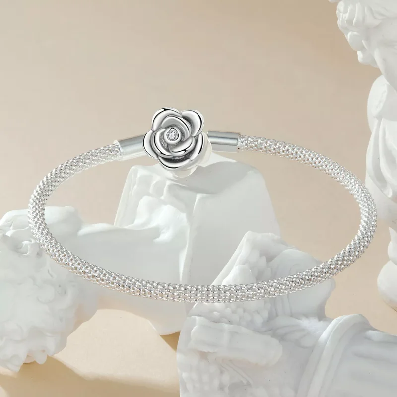 (immagine per) Catena base rosa stile PANDORA - SCB266 - Visualizza 3