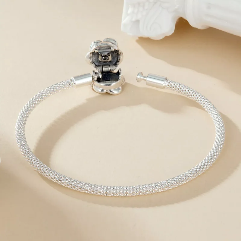 (immagine per) Catena base rosa stile PANDORA - SCB266 - Visualizza 4