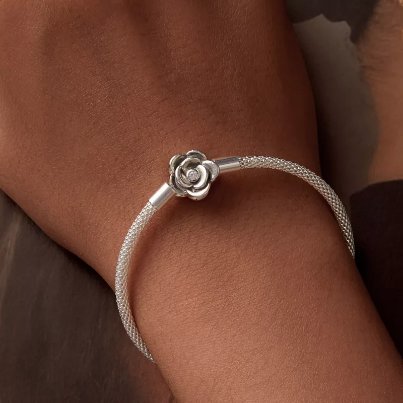 (immagine per) Catena base rosa stile PANDORA - SCB266 - Visualizza 6