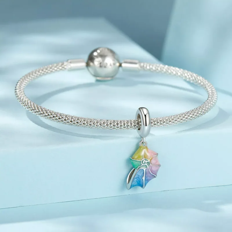 (immagine per) Ciondolo con conchiglia al neon stile PANDORA - SCC2709 - Visualizza 3