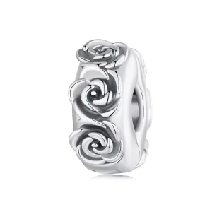 (immagine per) Ciondolo con fibbia di posizionamento rosa stile PANDORA - SCC2706
