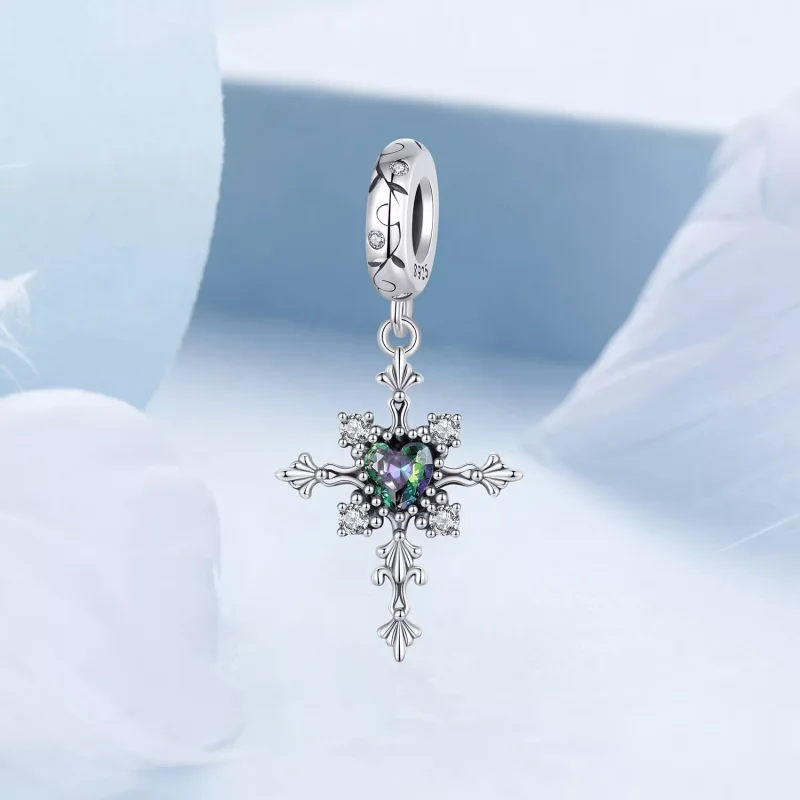 (immagine per) Ciondolo croce stile PANDORA - BSC970 - Visualizza 2