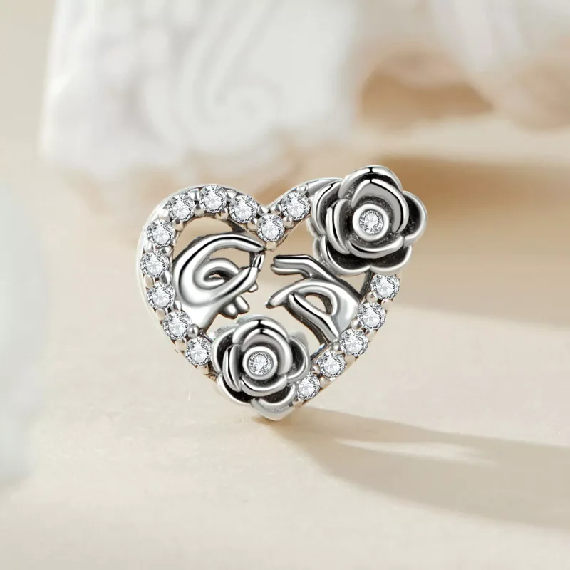 (immagine per) Commemorazione della proposta romantica in stile PANDORA - SCC2702 - Visualizza 2