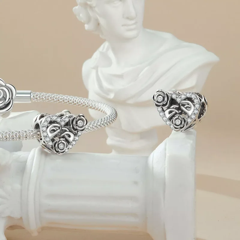 (immagine per) Commemorazione della proposta romantica in stile PANDORA - SCC2702 - Visualizza 4