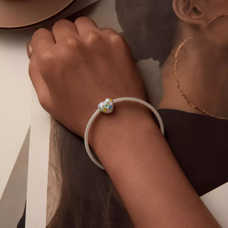 (immagine per) Cuori al neon stile PANDORA - SCC2708 - Visualizza 6