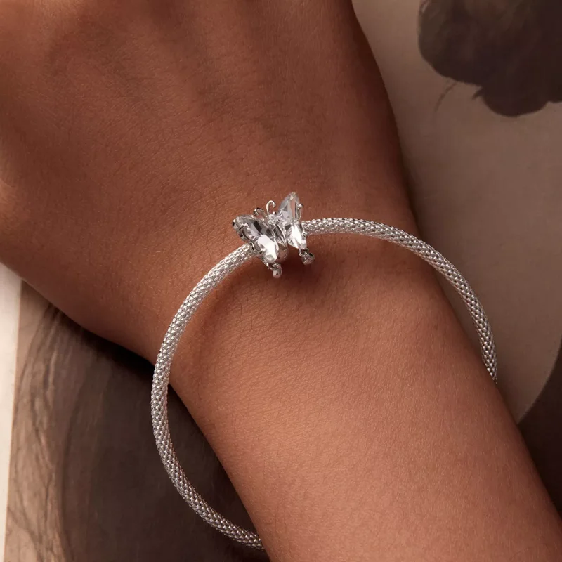 (immagine per) Fascino a farfalla scintillante stile PANDORA - BSC965 - Visualizza 6
