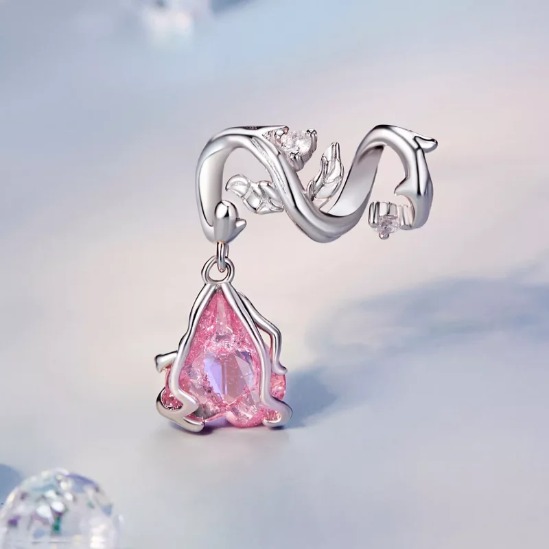 (immagine per) Fascino della rosa appassita stile PANDORA - SCC2697 - Visualizza 2