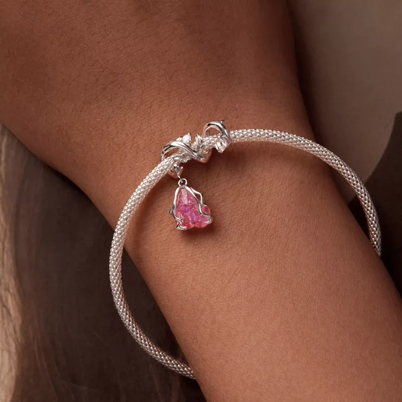 (immagine per) Fascino della rosa appassita stile PANDORA - SCC2697 - Visualizza 6