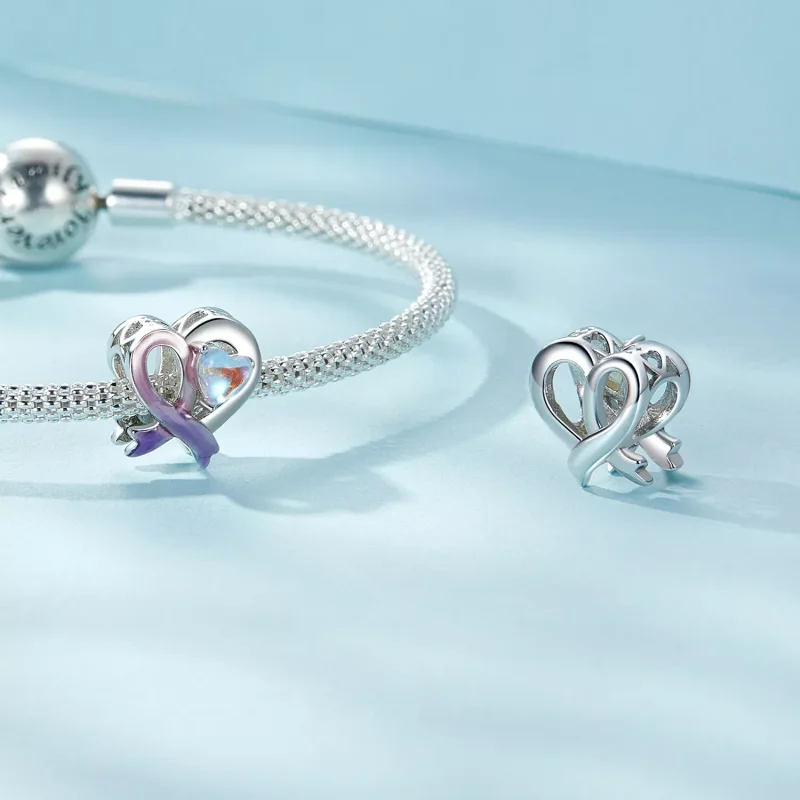 (immagine per) Nastro rosa stile PANDORA - SCC2685 - Visualizza 4