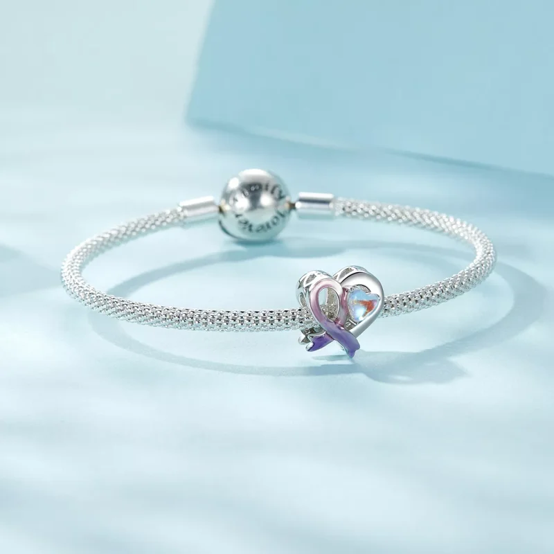 (immagine per) Nastro rosa stile PANDORA - SCC2685 - Visualizza 5