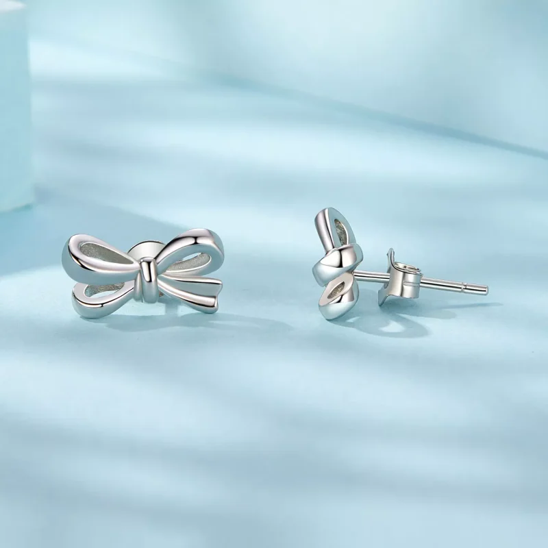 (immagine per) Orecchini ad arco stile PANDORA - SCE1707 - Visualizza 4