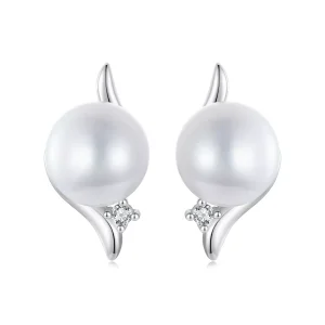 (immagine per) Orecchini di perle naturali stile PANDORA - BSE961