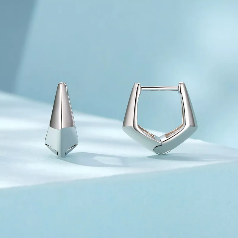 (immagine per) Orecchini geometrici squisiti stile PANDORA - SCE1704 - Visualizza 2