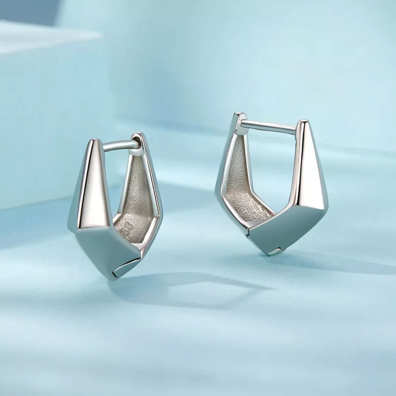 (immagine per) Orecchini geometrici squisiti stile PANDORA - SCE1704 - Visualizza 3