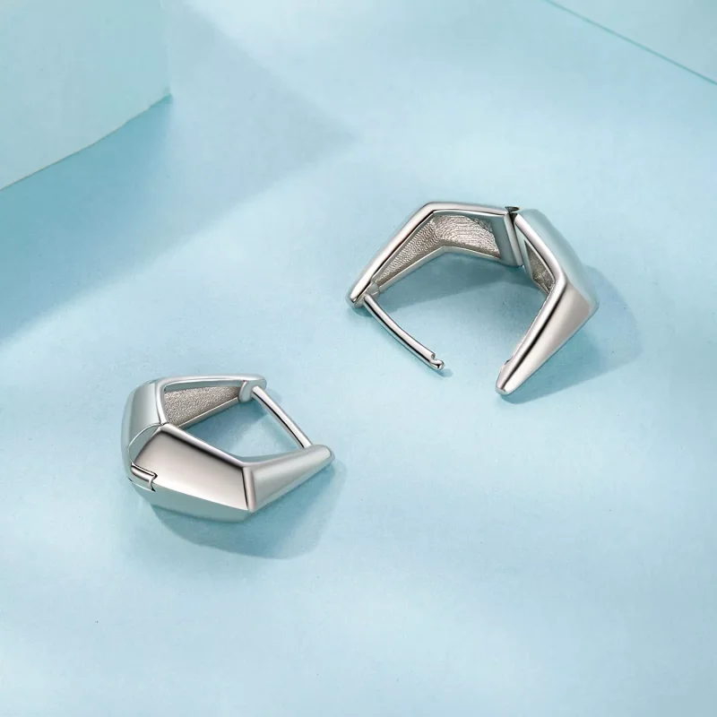 (immagine per) Orecchini geometrici squisiti stile PANDORA - SCE1704 - Visualizza 4