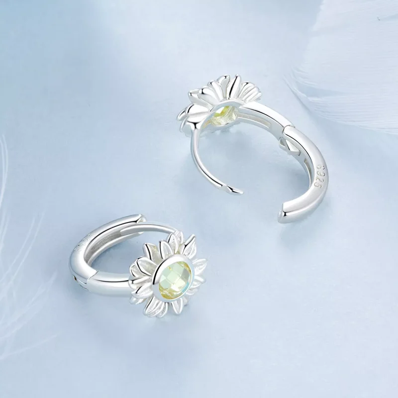 (immagine per) Orecchini girasole stile PANDORA - BSE966 - Visualizza 4