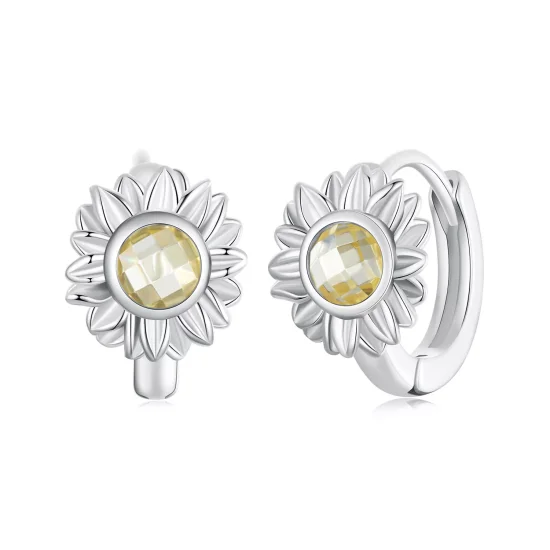(immagine per) Orecchini girasole stile PANDORA - BSE966