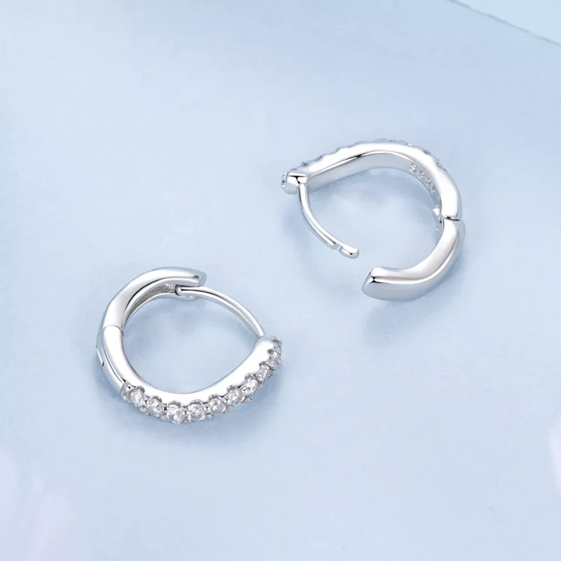 (immagine per) Orecchini ondulati stile PANDORA - BSE959 - Visualizza 4