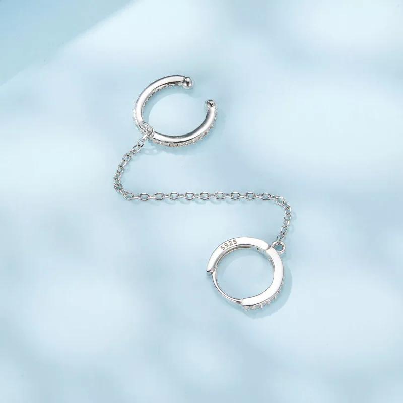 (immagine per) Polsini per orecchie stile PANDORA - SCE1679-A - Visualizza 4