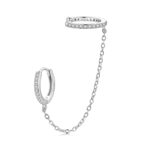 (immagine per) Polsini per orecchie stile PANDORA - SCE1679-A