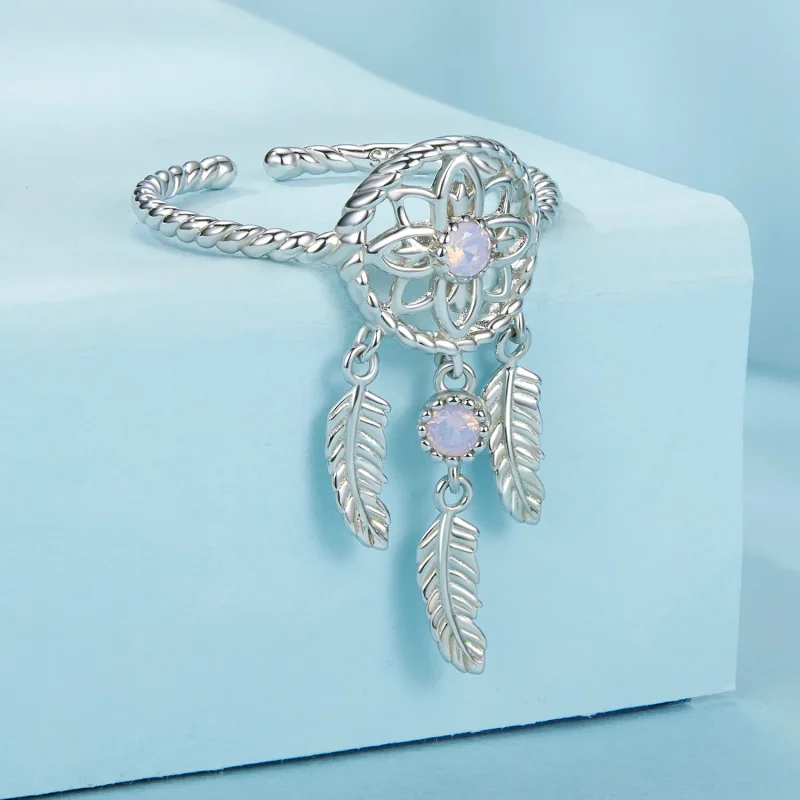 (immagine per) Anello aperto acchiappasogni stile PANDORA - SCR1022-E - Visualizza 2