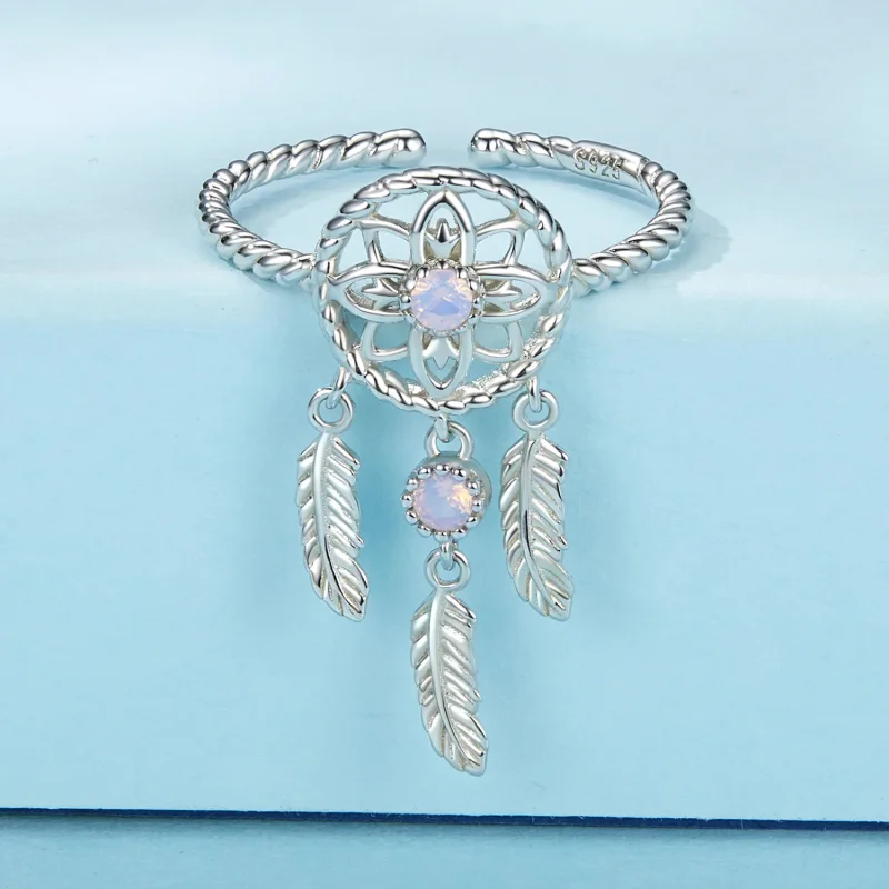 (immagine per) Anello aperto acchiappasogni stile PANDORA - SCR1022-E - Visualizza 3