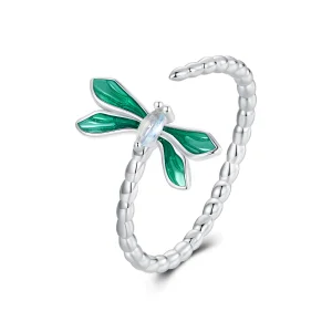 (immagine per) Anello aperto con libellula stile PANDORA - BSR537-E