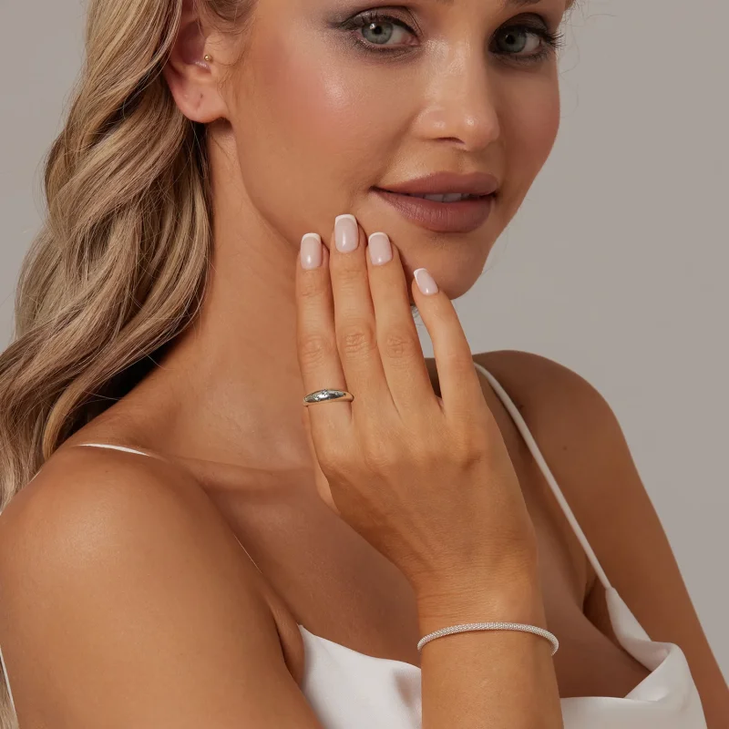 (immagine per) Anello aperto stella stile PANDORA - BSR547-E - Visualizza 7
