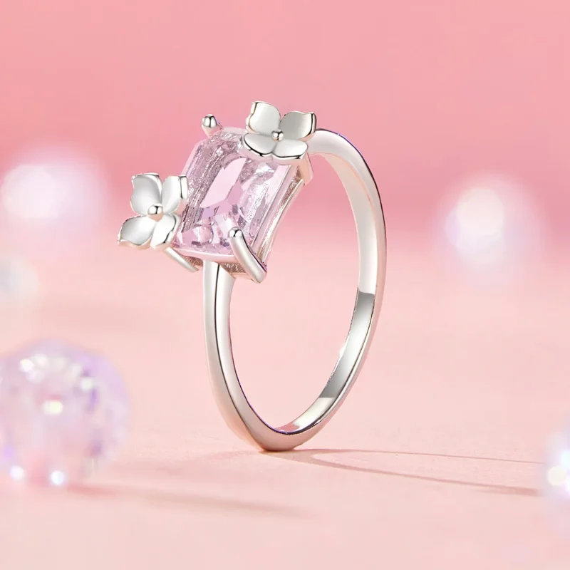 (immagine per) Anello fiore stile PANDORA - SCR1012 - Visualizza 2