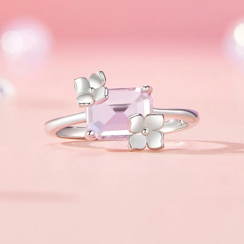 (immagine per) Anello fiore stile PANDORA - SCR1012 - Visualizza 3