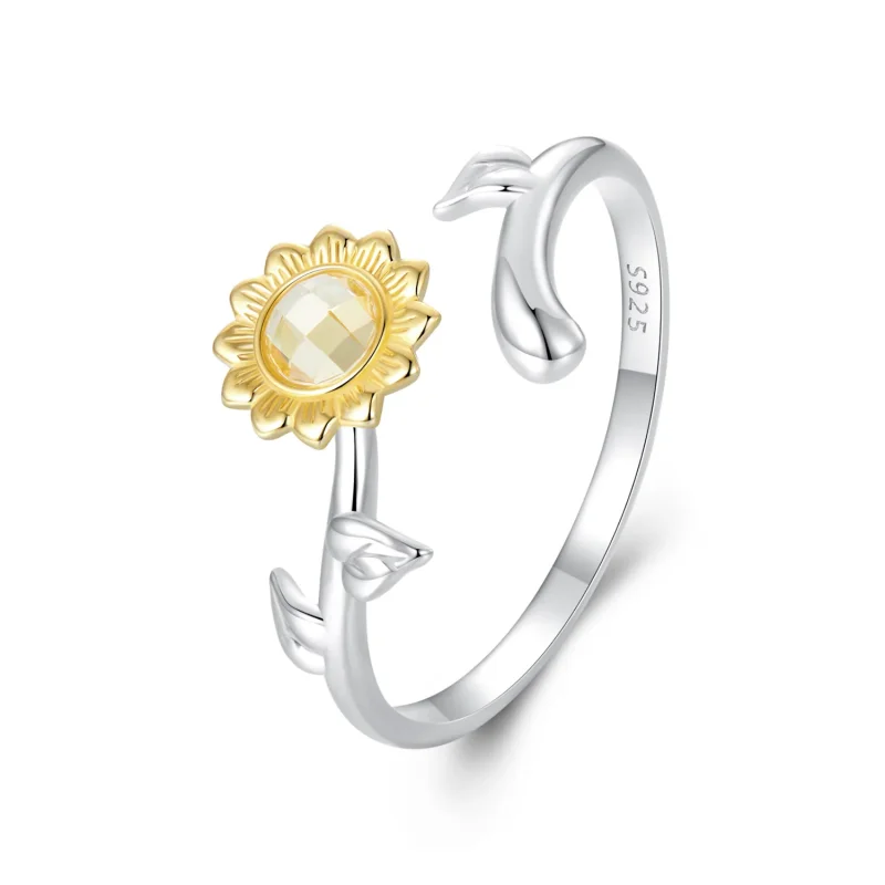 (immagine per) Anello girasole stile PANDORA - BSR549-E