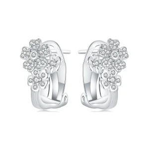 (immagine per) Bottoni per orecchie a fiore piccolo stile PANDORA - BSE975