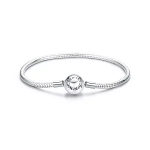 (immagine per) Bracciale base in osso di serpente Forever Love stile PANDORA - SCB272